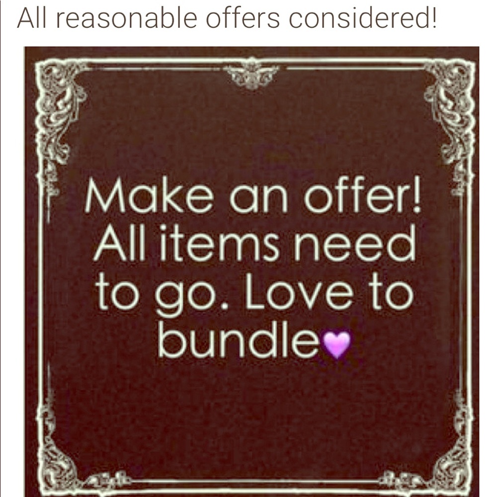 Reasonable Offers welcome!